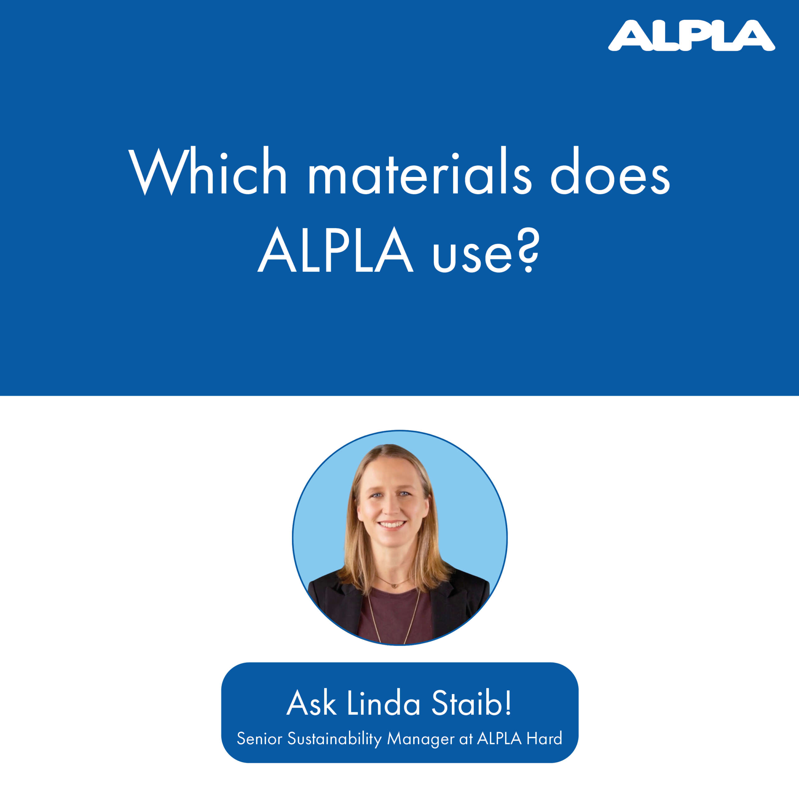 ALPLA Videobot - Packaging materials we use